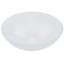 Lavabo de salle de bain vasque ronde en verre L 17 po x l 6 po H Giovanni-88664096