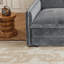 Ensemble de canapé en L 3 places avec repose-pieds mobile et 3 coussins-330895709