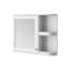 Rowland 880mm W 700mm H Surface Framed Medicine Cabinet Mirror 2 Fixed-36806554-36813465