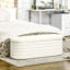Banc de rangement avec repose-pieds HOMcom