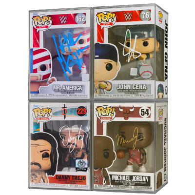 Premium Hard Protector Case For Funko Pop® Doll - Stackable Magnetic Lid Display - Set Of 4