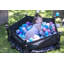 Okeidog 3-in-1 Trampoline - Black - 90 x 90 cm