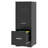 3 Drawer Metal Vertical File Cabinet With Lock And Card Slot Office Home Vertical File Cabinet For A4 Legal/Letter Size Narrow File Cabinet Locked,Assembly Required-1741442066