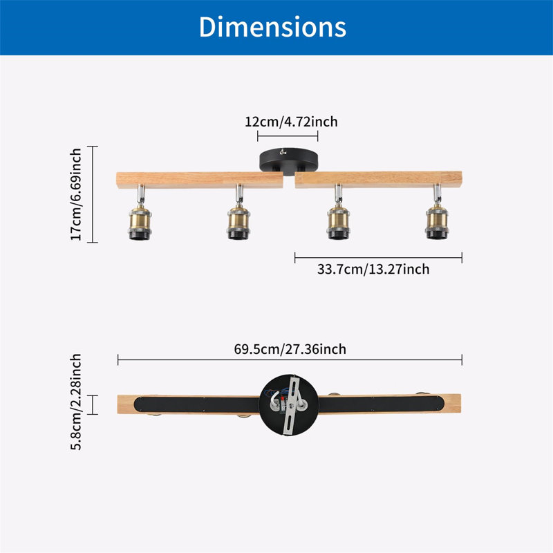 4 - Light Chandelier