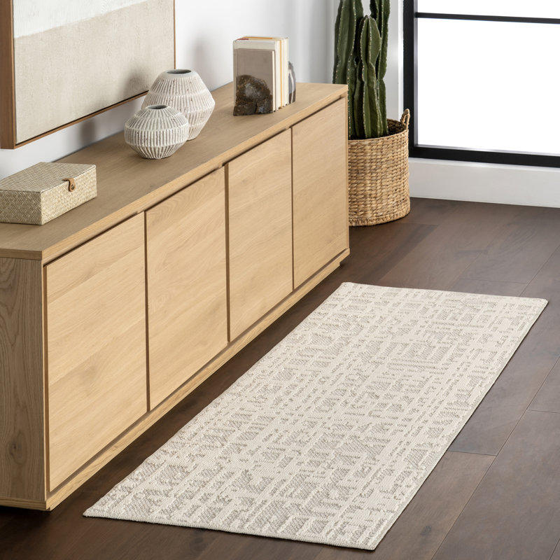 Amity Abstract Machine Washable Area Rug, Runner 2'6" x 6'