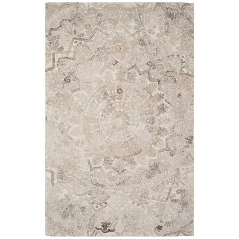 Husted Hand Tufted Performance Oriental Rug, Rectangle 2'3" x 4'