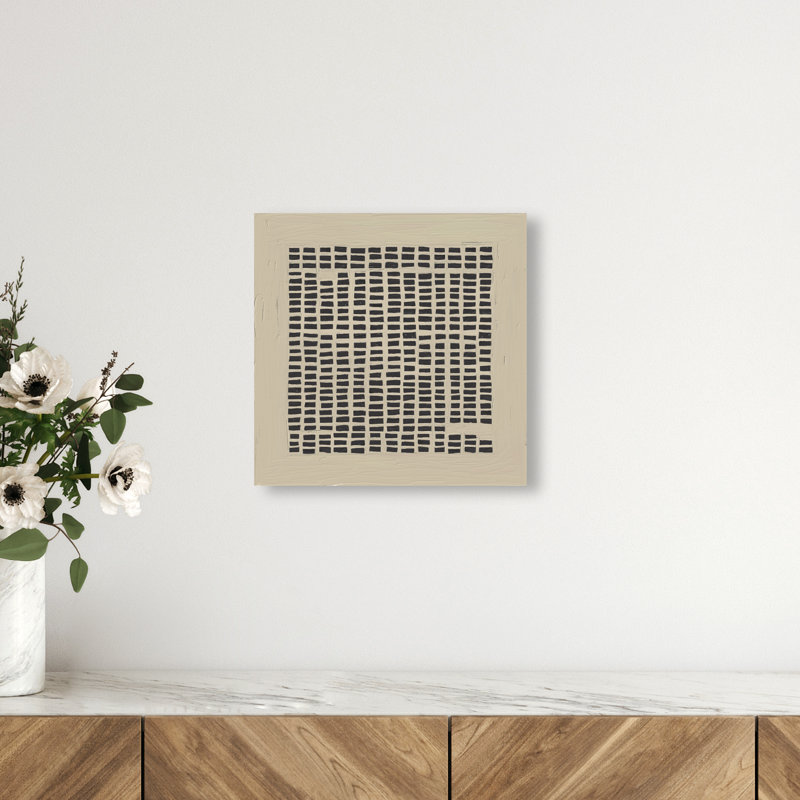 Tiny Windows II Canvas Abstract Print by Oliver Gal, Black Frame, 12 x 12, 12"H x 12"W, Gallery Wrapped