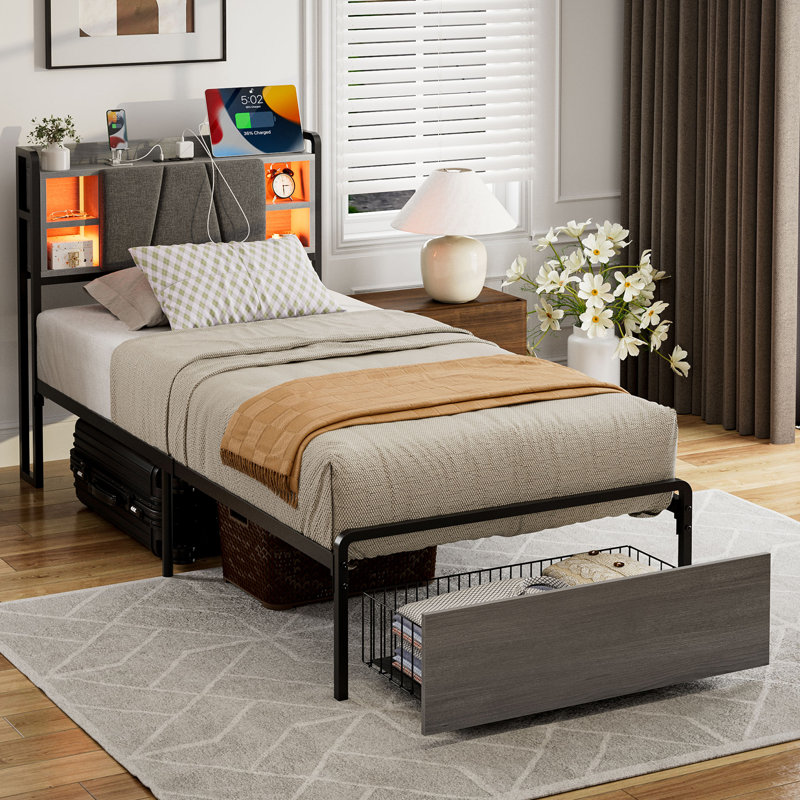 Lit Ortenzia, Lit simple, Gris