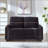 Chenille Pull Out Sofa Bed,Sofa Bed, Sleeper Sofa, Loveseat Sofa  With Adjustable 3 -Position Backrest, 4 Side Pockets And Charging Ports For Living Room-1572001894