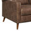 Krystaline Upholstered Home Theatre Seating in Brown