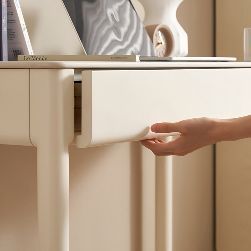 Bureau d'écriture en bois massif 39,37 po, H 29,92 po x l 39,37 po x P 21,65 po