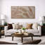 «Neutral Tropical Palm Leaf Botanical», impression sur toile encadrée-125011871-125011873