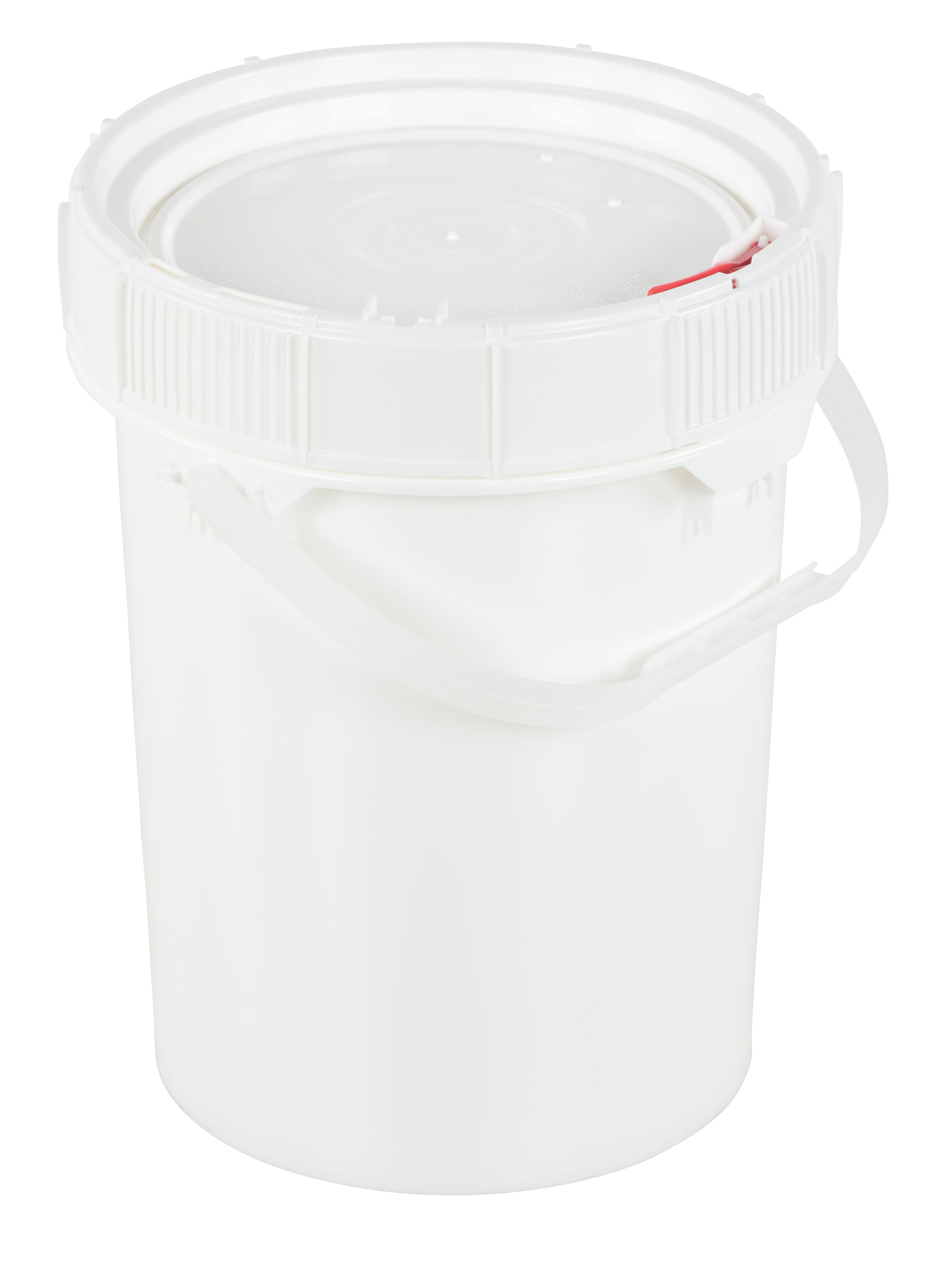 Vestil PAIL-SCR-5-W, 5 Gallon Screw-Top Plastic Pail & Lid - White -  Wayfair Canada