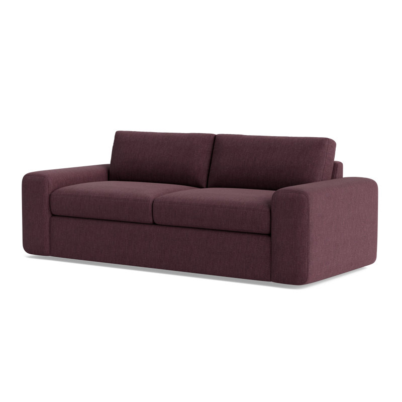 The OG Sofa (85"), Performance Weave - Aubergine