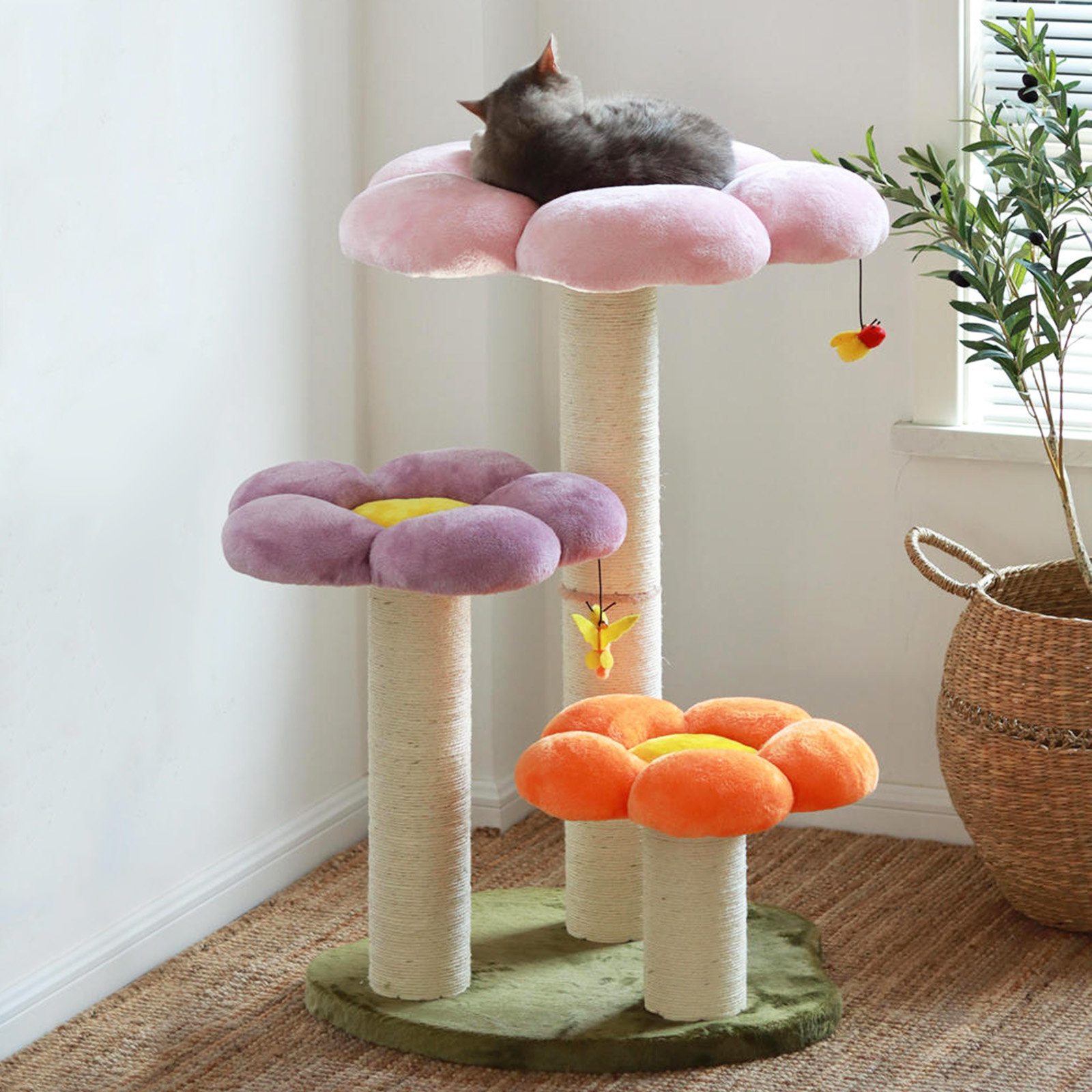 Modern Cat Scratcher Cat Furniture For Large Cats Happy Polly