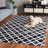 Studio Leather 103 Hand Woven Leather Geometric Rug-407676117