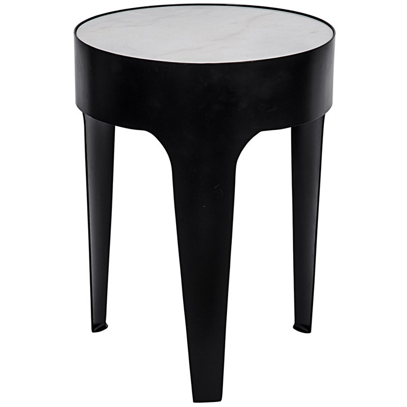 Marble Top End Table