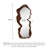 French-Style Minimalist Luxury Irregular Wall-Hung Floor-Standing Full-Length Mirror-1867867239