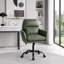 Chaise de bureau en polyuréthane à haut dossier avec support ergonomique-419439411