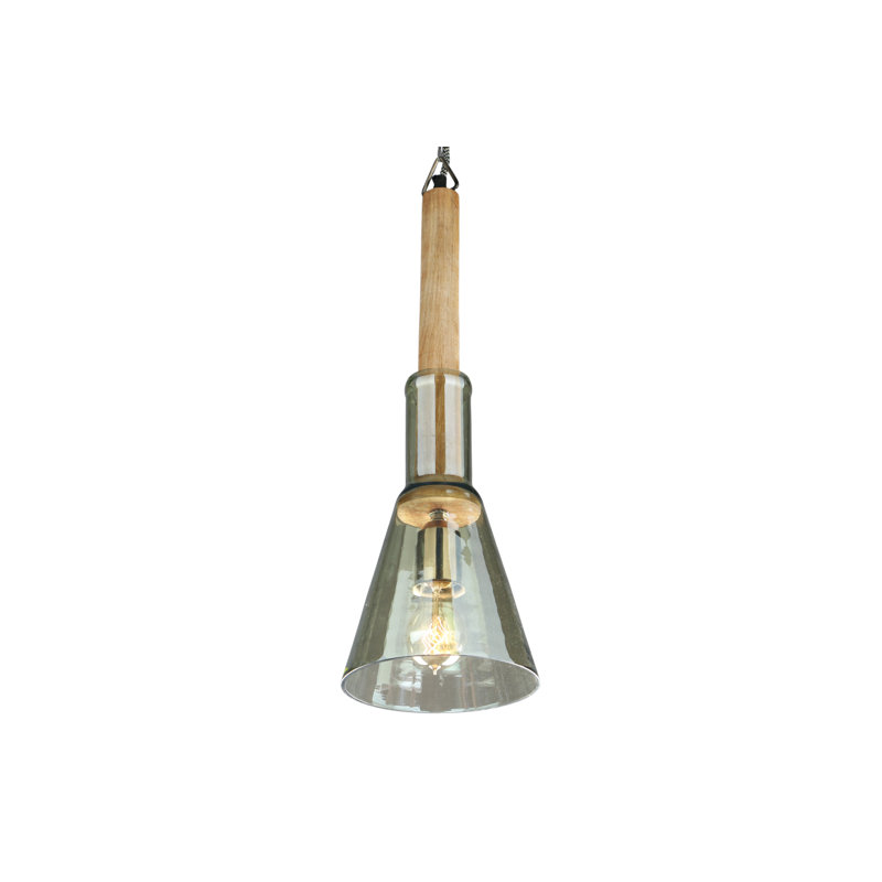 Luminaire suspendu conique 1 lumière