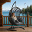Fauteuil à œufs suspendu extra large-2067780961-2067780963