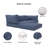 Indoor/Outdoor Sectional Sofa Replacement Cushions Set, 5 Inch-782515590