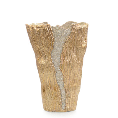 Cascade Vase, Small Nickel