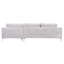 Canapé et méridienne en soie 105,5 po Anyya-1066406019-950916939