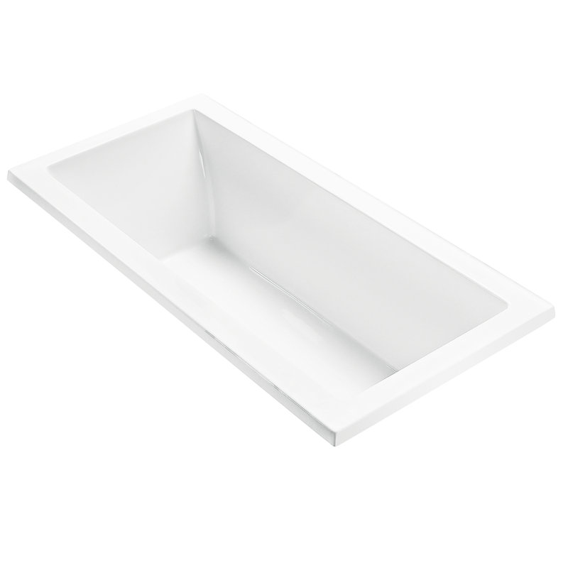 Andrea® 4 66" Whirlpool Bathtub, White