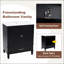 Meuble-lavabo de style rétro 30 po avec lavabo, rangement multifonctionnel et porte à fermeture en douceur-844855644