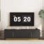 Meuble télé moderne à DEL avec rangement amélioré et design élégant