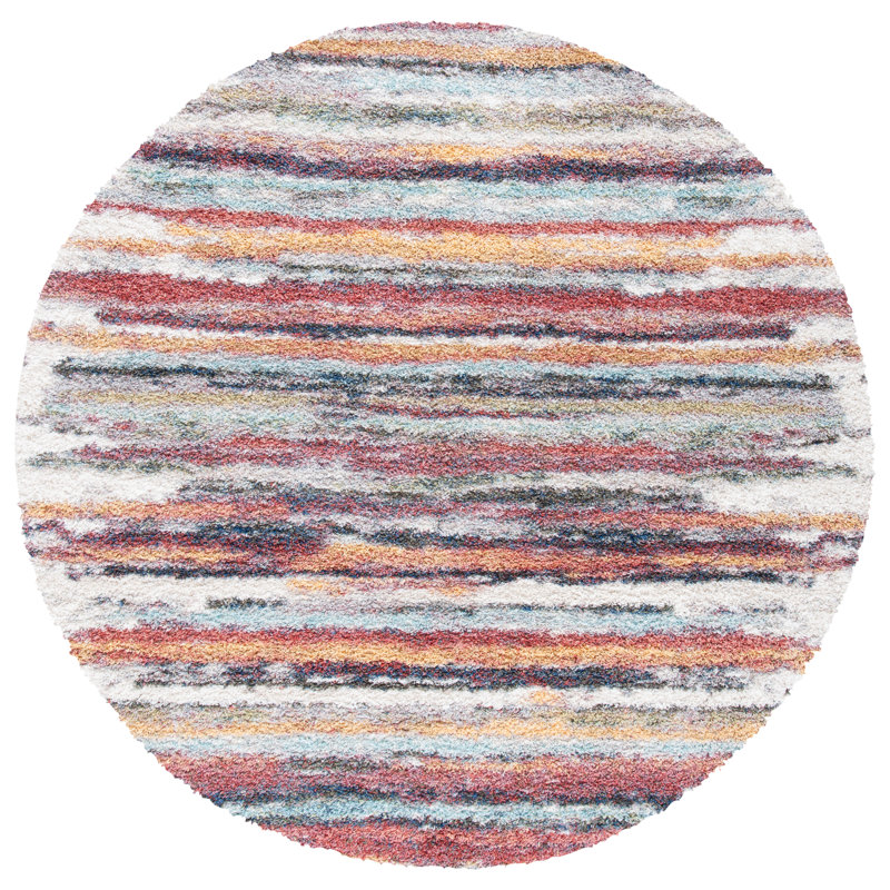 Tapis abstrait Therapia Performance, Rond 6 pi 7 po