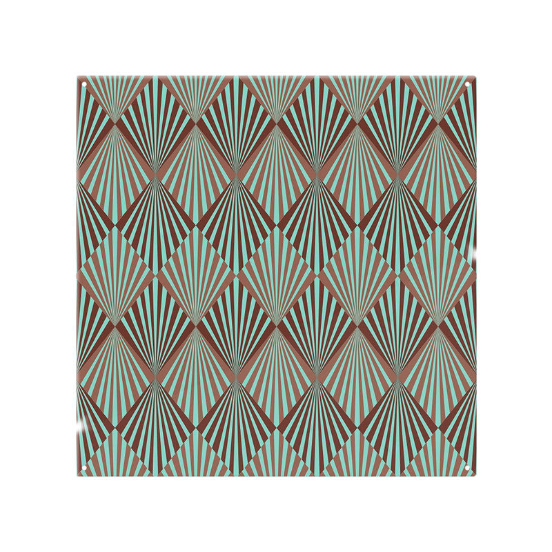 Geometric Rays Splash Back
