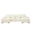 Canapé modulaire à assise profonde avec repose-pieds-1272053910