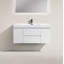 Base de meuble-lavabo simple 47 po mural seulement-58199343