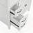 Bathroom Vanity with Sink Cabinet Drawers and Solid Frame MDF Board-1737126158