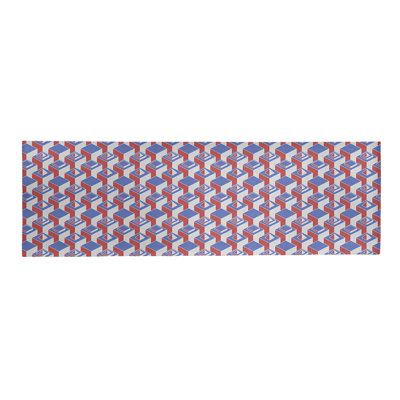 Chenille Geometric Indoor Rug