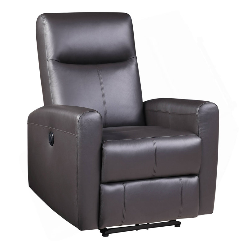 Fauteuil inclinable électrique avec accoudoirs carrés