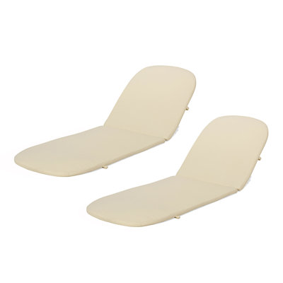 Set Of 2 Chaise Lounge Cushion