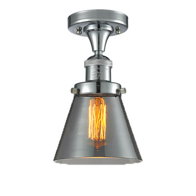 Glass Semi Flush Mount