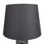Ensemble de lampes de table noires 23,6 po