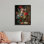 «Flower Still Life with Bird Nest» par Ottmar Elliger, reproduction sur toile