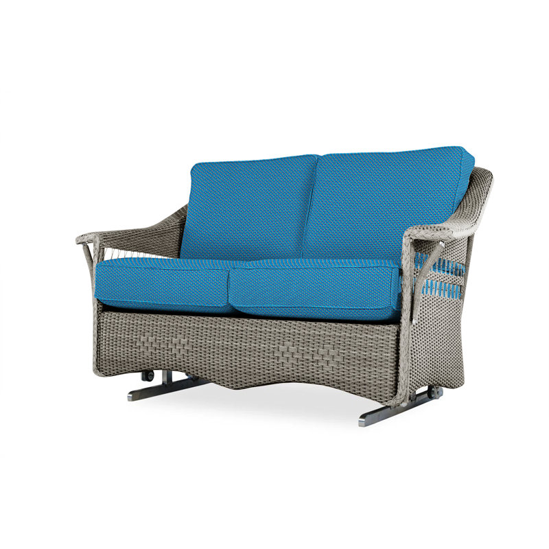 Nantucket Outdoor 2 - Seat Loveseat, Stratosphere Cloud, Pewter