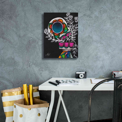 «Utopia» par Abril Andrade, art mural sur toile