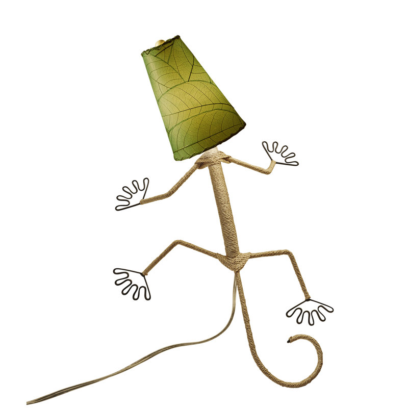 Lampe de lave 16 po salamandre salamandre, Vert