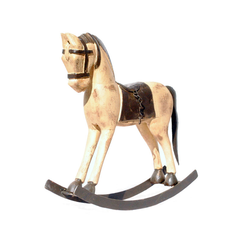 Cheval à bascule - petit, H 11 po x l 13 po x P 4 po
