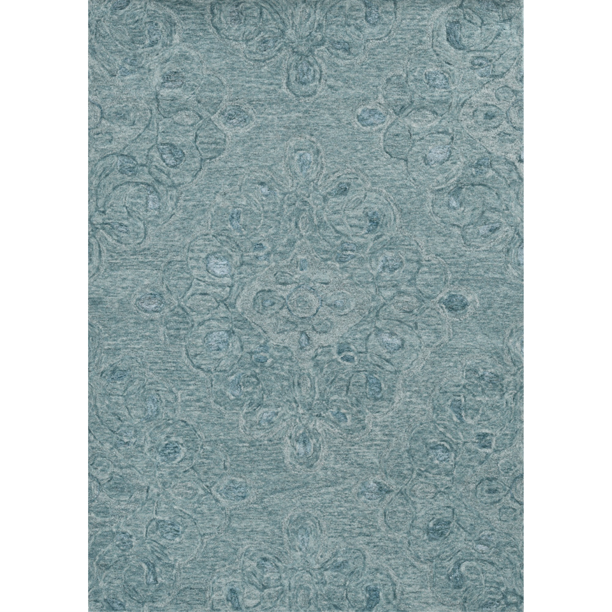 Wayfair Botkin Rug World Menagerie Bodkin Floral Handmade Tufted Seafoam Area Rug ...