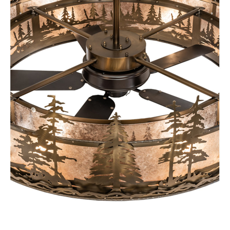 Tall Pines Downrod Ceiling Fan