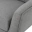 Fauteuil à oreilles en polyester capitonné Buchholz-626036764