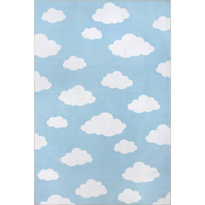Beeville Graphic Machine Washable Area Rug for Living Room Bedroom Dining Room Nursery Kitchen